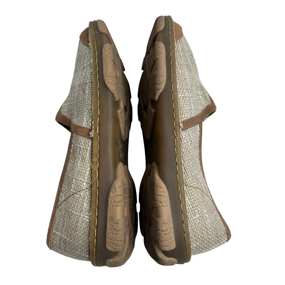 Tony Lama Renata Beige Women's Slip On Shoes TLC105L Size‎ 10 Casual boho Cute